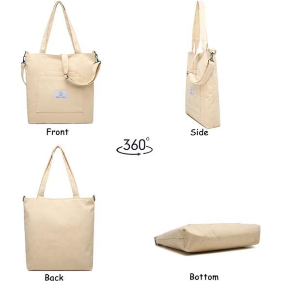 Corduroy Totes Bag Women - Shoulder Hobo Bag Handbags Crossbody Bag Big Capacity - Picture 3 of 7